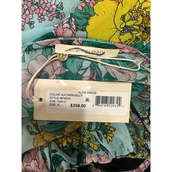 Kobi Halperin Alice Mixed Print Cover-Up Dress SIZE XL $498 - Picture 9 of 9